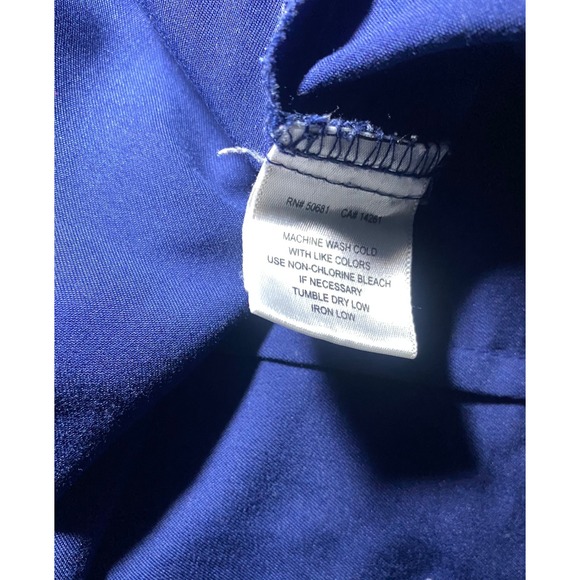 Greys Anatomy‎ Professional Wear By Barco Womens Size S Navy Blue Scrub Top - Picture 7 of 7